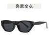 Cat Eye Sunglasses for Women Man Y2K New Fashion Sun Glasses Vintage Shade Summer Polygonal Small FrameEyewear