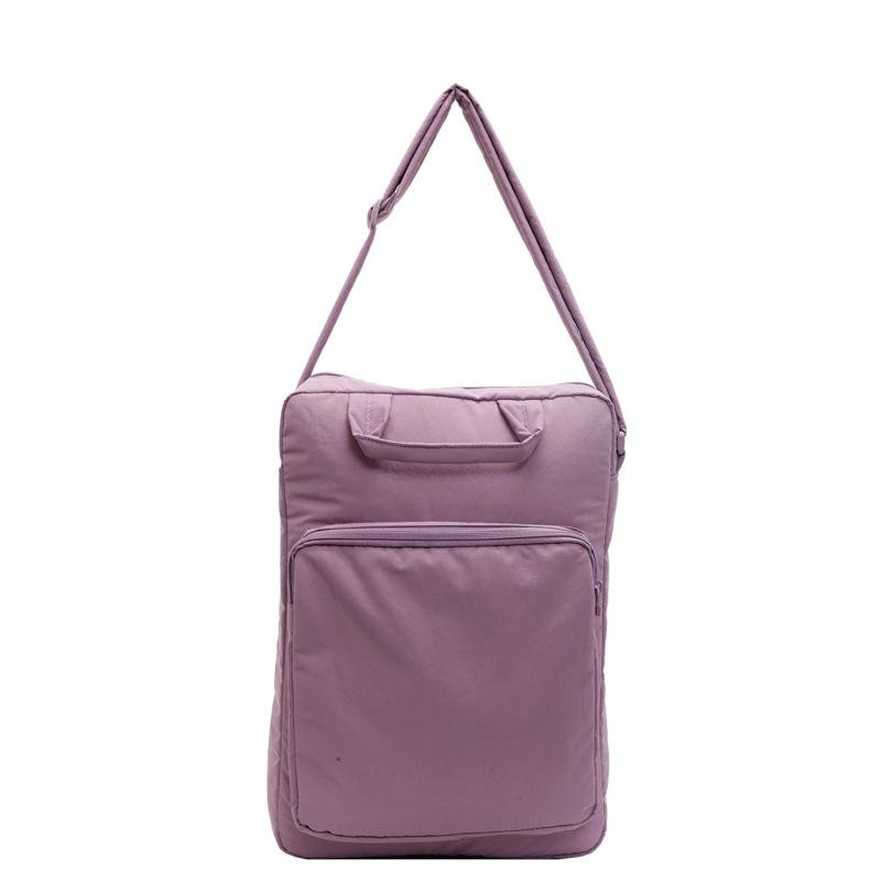 

Легка та проста сумка-тоут для ноутбука, сумка через плече для виходу, сумка для зберігання планшета, сумка-месенджер для поїздок на роботу one size fits all фіолетовий