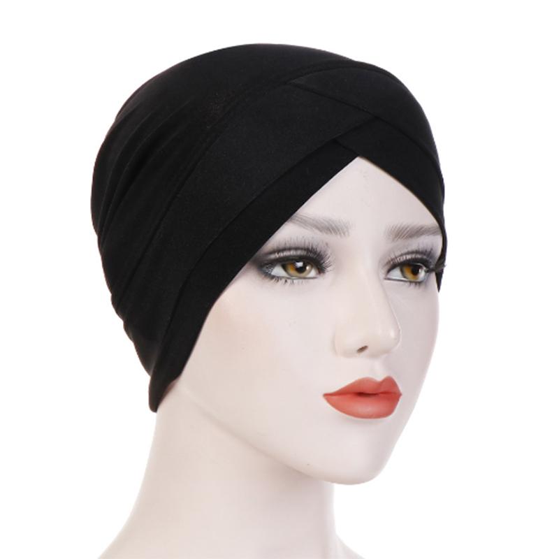 Heldeksel Indre Hijab Caps Muslim Stretch Turban Cap Islamsk Underskjerf Bonnet