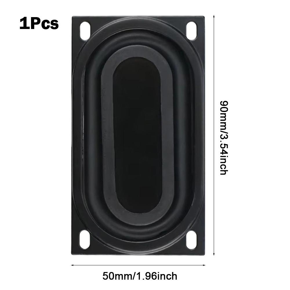 1/2Pcs With Mounting Holes Passive Bass Resonance Plate 1pcs