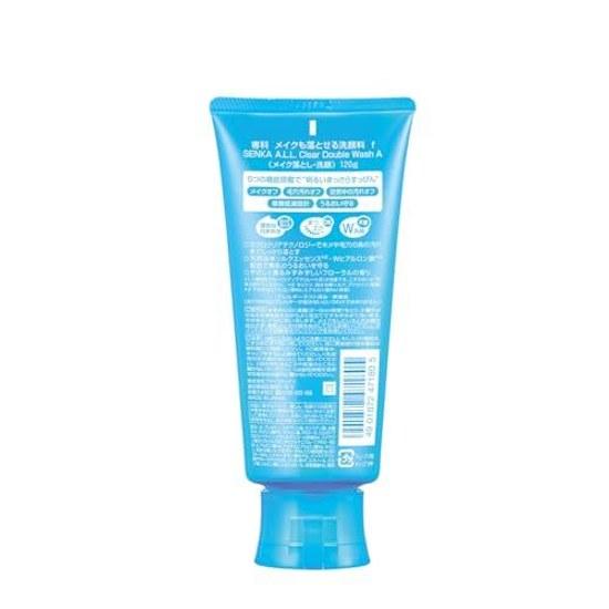 SENKA Cleansing Face Wash That Removes Makeup 120g Pores Dirt Eyelash Extensions No Double Needed