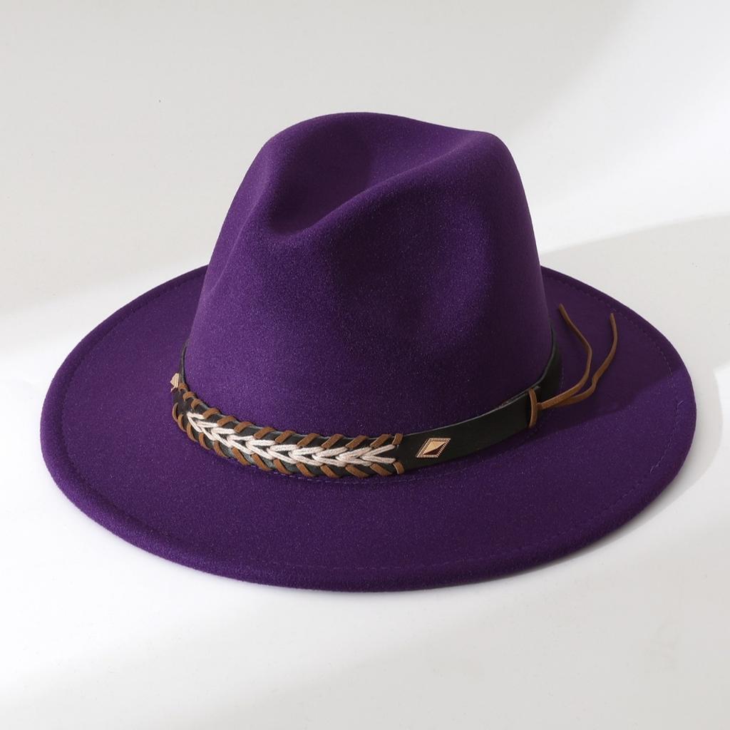 Best-selling vintage jazz hat British-style versatile party street-style western cowboy hat for men and women