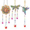 5D   Painting Art Kit Double Sided DIY Craft Painting Kit  Door Pendant