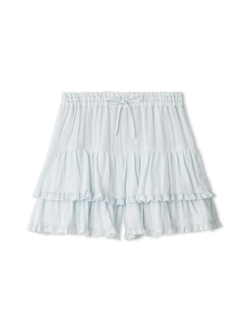 

Gelato Pique Gauze Tiered Shorts PWFP245265 BLU Women s синій