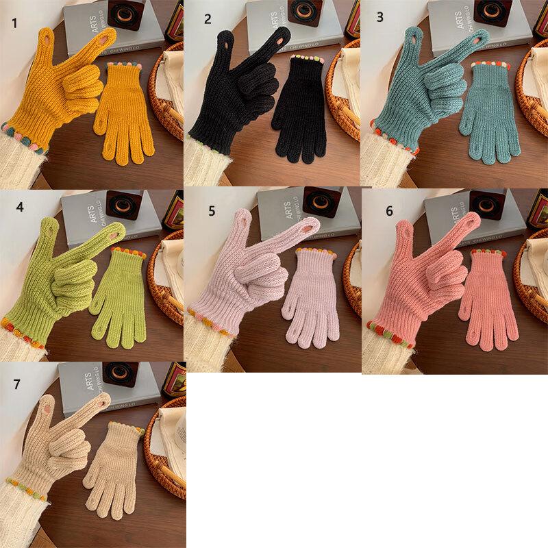

Yishanyisi Winter Fingerless Knit Gloves (3-Pack)