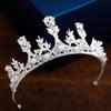 Children's Crown Tiara Princess Girl Performance Crown Girl Birthday Crystal Headband Tiara Performance Catwalk Accessories