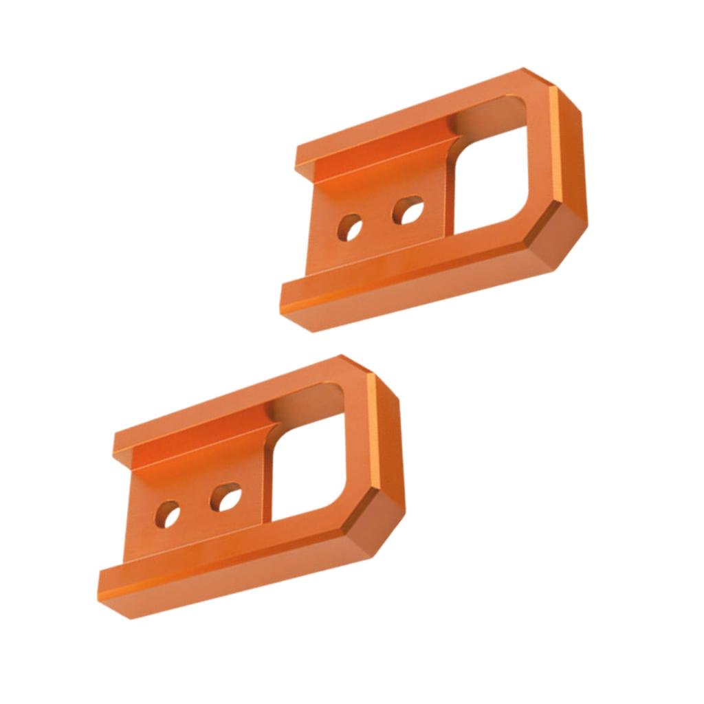DY1653 Vehicle Tow Hook Red 2 Pack Metal 5000-6000 Lbs Load Capacity 13.31x8.41 Cm for 2024-2026 Toyota Tacoma 2025-2026 4Runner