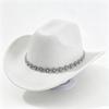 Men and Women Jazz Top Hat Party Festival Stage Performance Simple Top Hat Premium Wool Hat Western Cowboy Hat