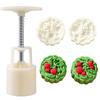 Hand Press Mid Autumn Festival Moon Cake Mold Embossing Pastry Molds  Baking