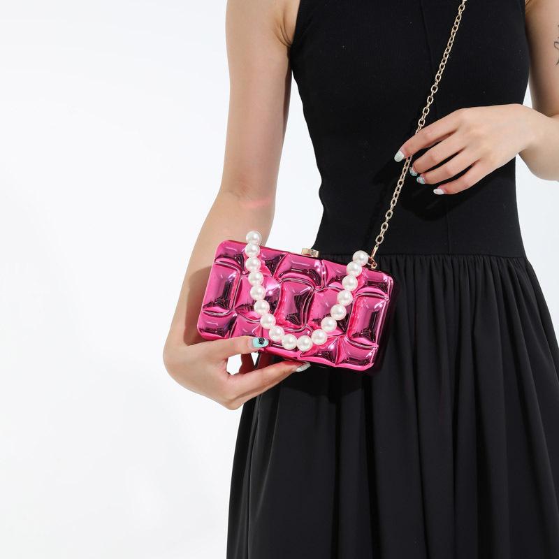 Women Acrylic Box Evening Clutch Bags Boutique Purses And Handbags Bridal Wedding Party Day Clutche