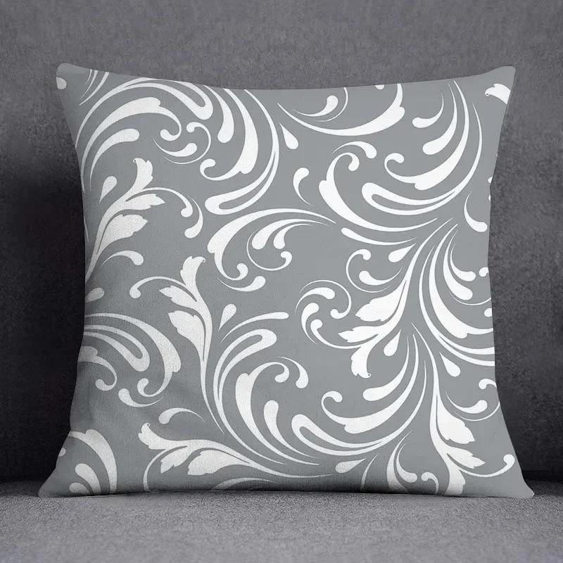 VIKAMA Federa Cuscino Decorativa Lusso Grigia di Alta Gamma, Federa Cuscino Decorazione Divano Casa, Federa Cuscino Decorazione Comodino Camera da Letto