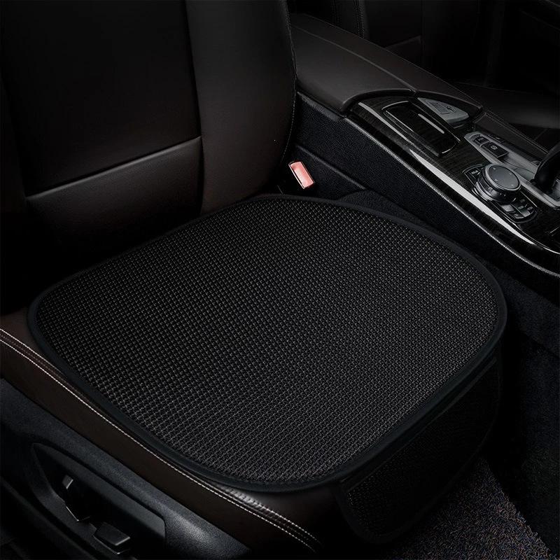 Ice Silk Car Seat Cushion Non-Slip Breathable Universal Mat for All Seasons Easy Clean Protection Hot Sale 2025