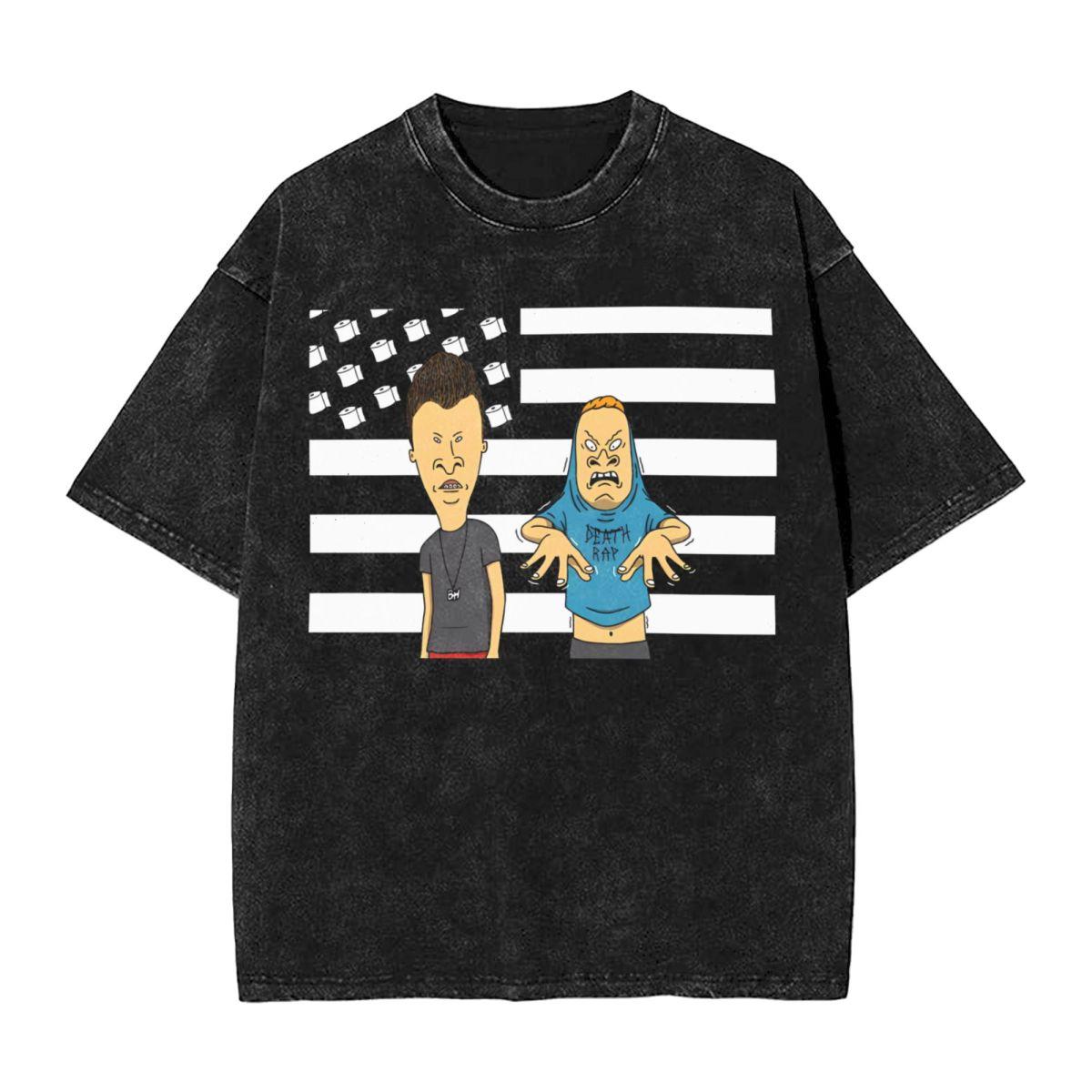 

Harajuku Cotton Oversized TshirtMen Short Sleeve TeesArale Norimaki Summer Loose Washed Tops TShirt S