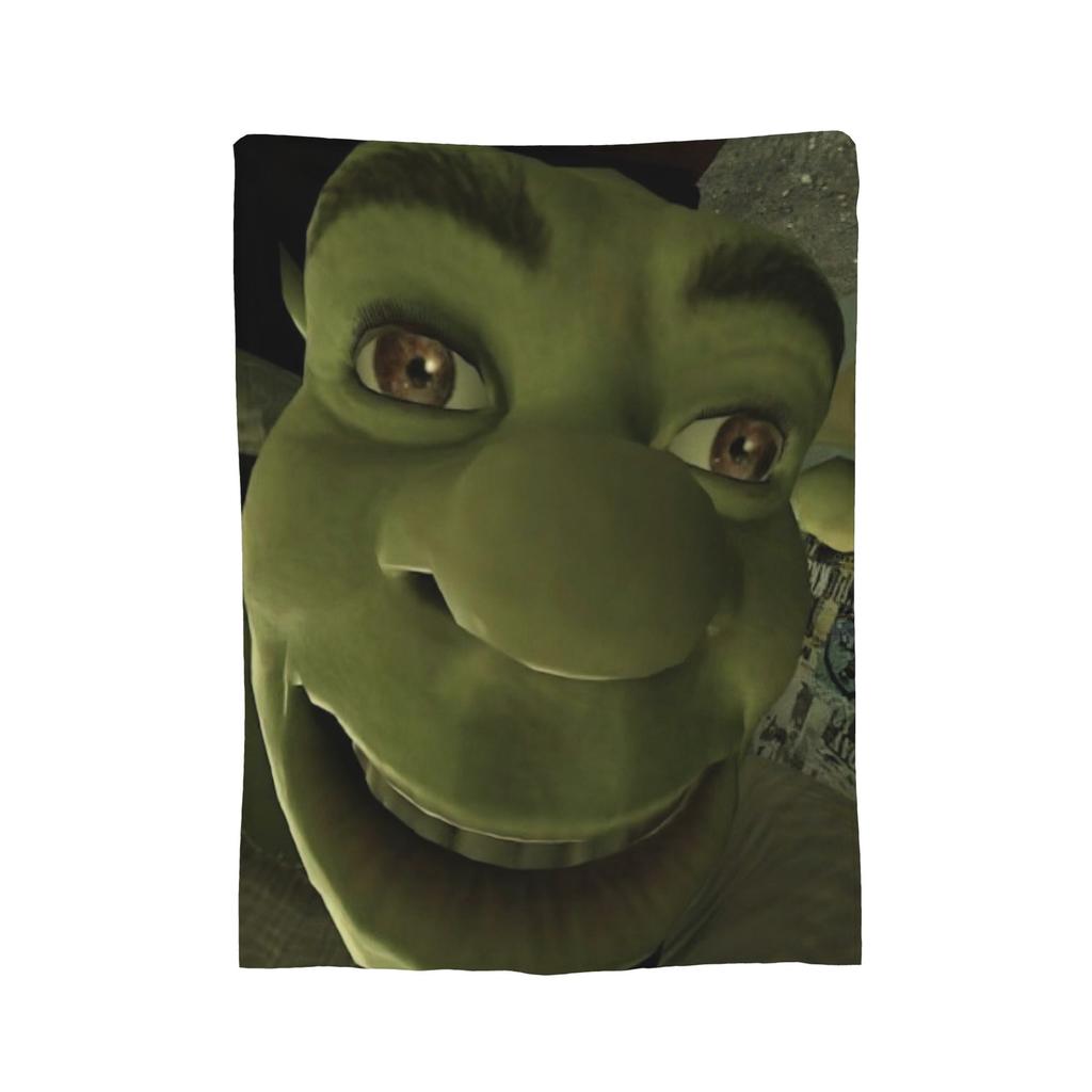 Cartoon Monster Shreks Blankets Velvet  Winter  Breathable Lightweight Thin Throw Blankets for Bed Outdoor Bedspreads