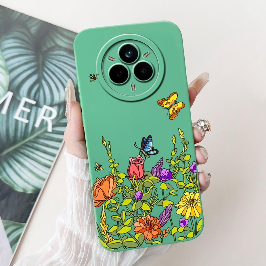Für Realme 14 Pro 5G Hülle RMX5056 Stylische Kunstbemalte Abdeckung Stoßfeste Handyhülle Für Realme 14 Pro Plus Realme14 Pro+ Weiche Taschen