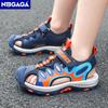 Summer Sport Sandals for Children's Boys Breathable Anti-Slip Beach Water Shoes Outdoor Anti-Bump Walking Sandails