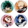 Ensky My Hero Academia Can Badge Collection Soda Toy Set of Gum, Flavor, Gum/Candy [BOX 10]