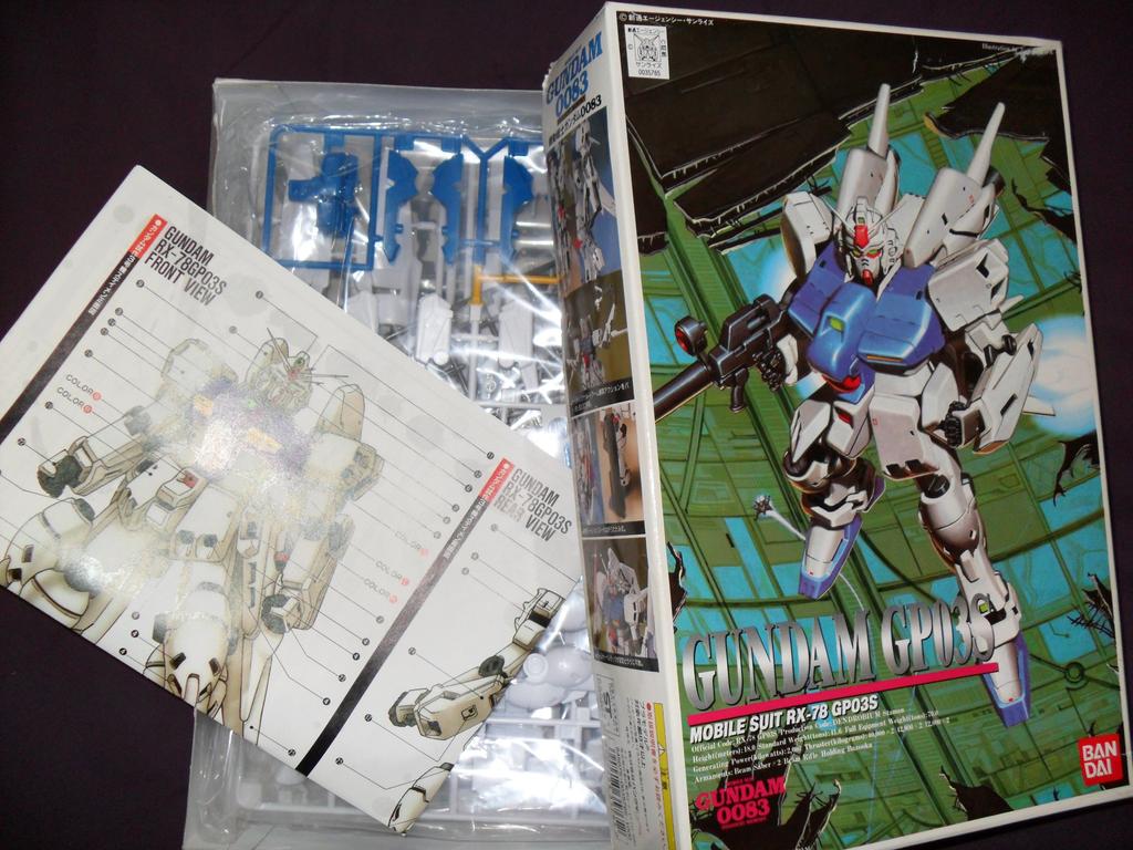 Mobile Suit Gundam 0083 STARDUST MEMORY Gundam scale plastic model GP-03 1/144
