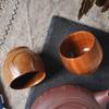 1 Stück Holz-Teetasse im Vintage-Stil, Becher mit dickem Bauch, Bier-, Milch-, Wasserbecher, Trinkgeschirr, Teegeschirr, Haushaltsküche, Barzubehör