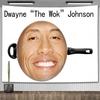 The Rock Johnson isst Blaubeerpfannkuchen Wandbehang Wandteppich Kawaii Zimmerdeko Meme Wandteppich Schlafzimmerdekoration Ästhetisch