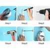 Portable Stainless Retractable Clotheslines Dryer Organiser Laundry Hanger