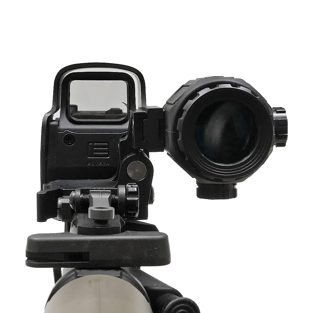 [Military Garage] EVOLUTION GEAR Iotek Type G43 Magnifier Replica with 3x Booster, 7065A Aluminum Alloy, Black