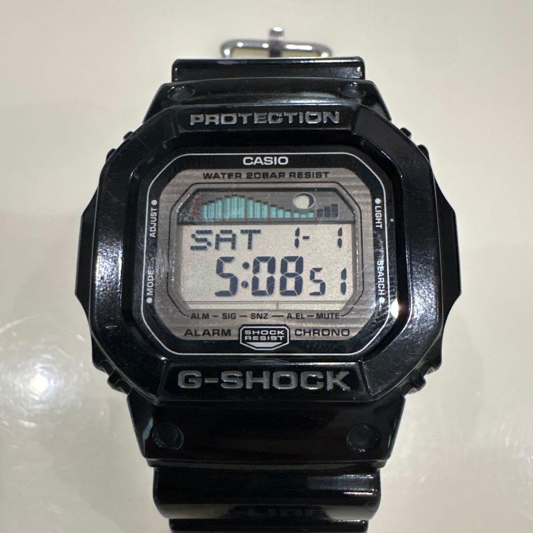 Used [Junk with reasons] Casio G-SHOCK GLX-5600 Black for parts removal