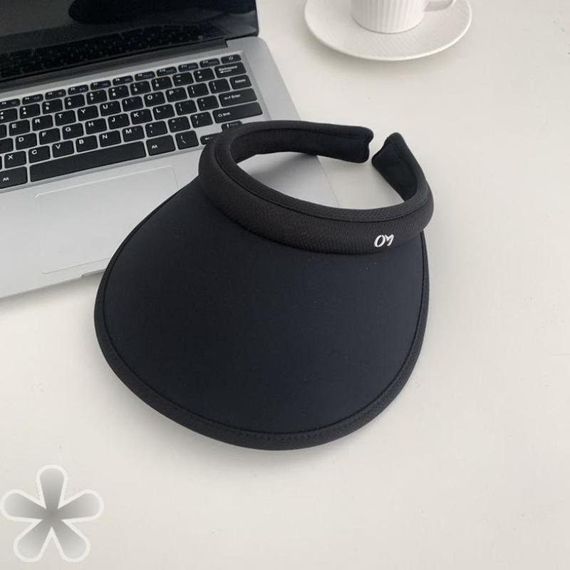 UV Protection Hat Summer Korean Style Sunshade Sunscreen Hat Empty Top Hat Women Casual Hat Trendy Outdoor Sun Hat