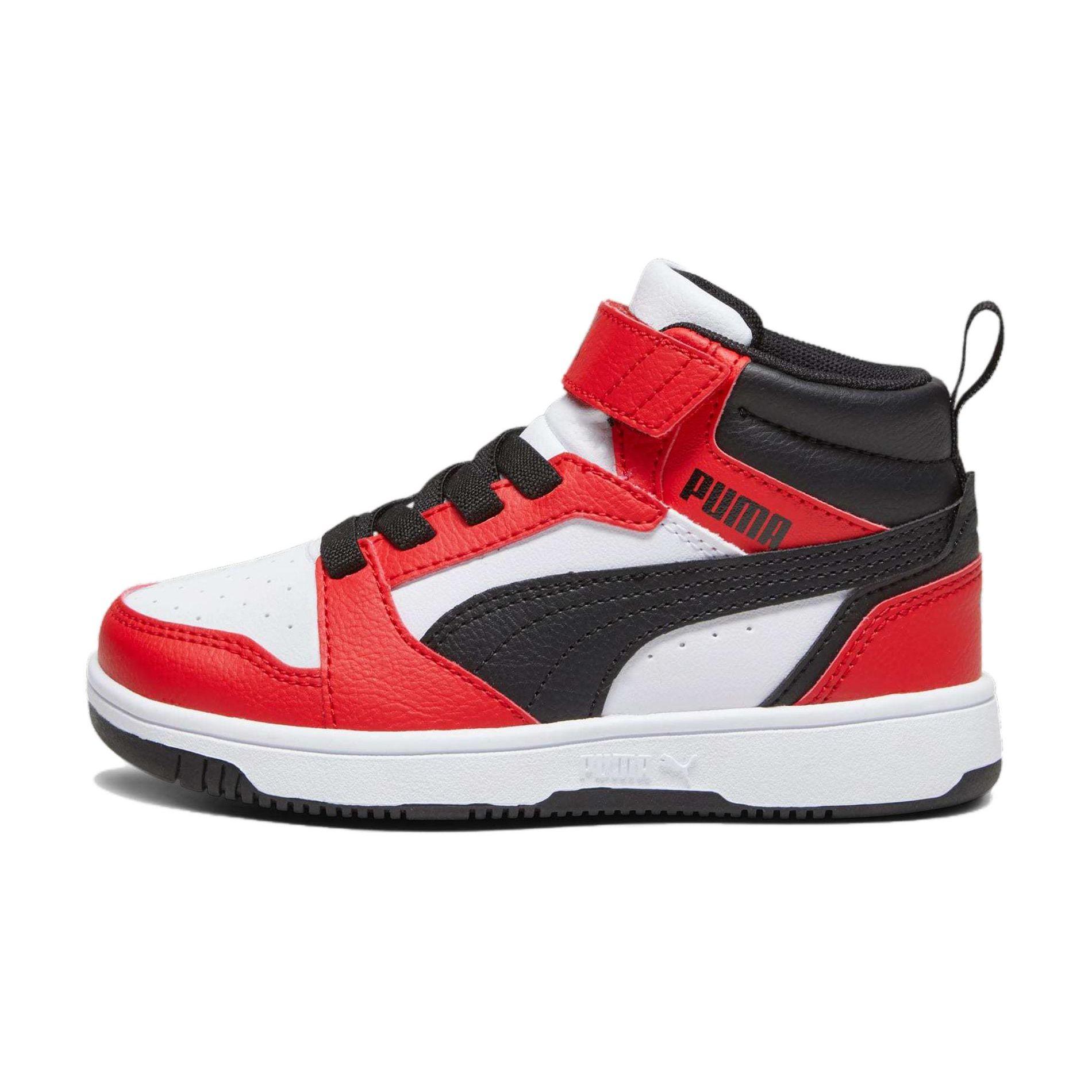 

Puma Rebound Mid Детские Кроссовки Детские Кроссовки Красный Белый 393832-03 28