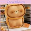 Soft Fluffy Cat And Bear Plush Pillow With Pp Cotton For Kids And Adults