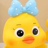 Savings Tank Little Yellow Duck Piggy Bank Anti Drop Duck Model Piggy Bank  Coins Cash