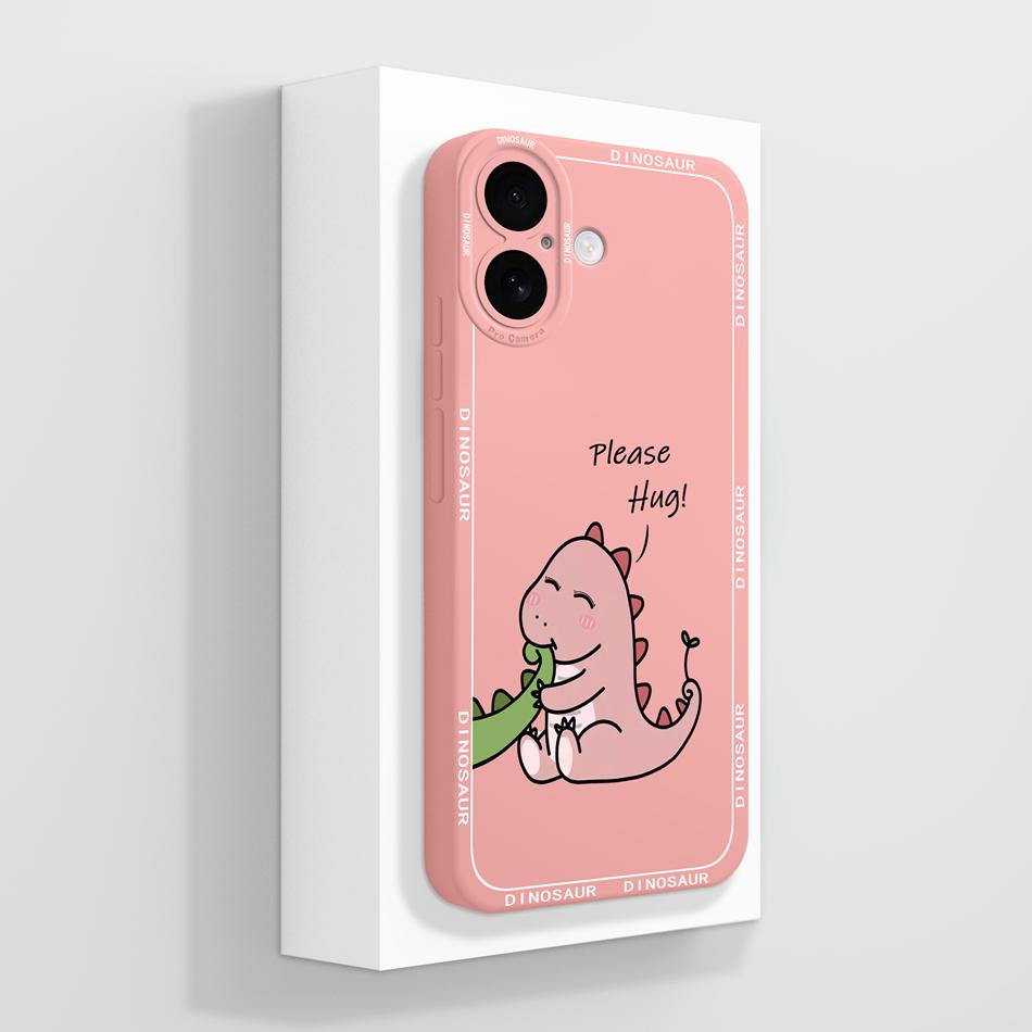 Cute Panda Case For iPhone 17 Pro Max / iPhone Air High Quality Back Cover Liquid Silicone Anti Drop Soft Bumper For iPhone17