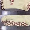 Pumpkin Embroidery Yoga Socks Breathable Cuffed Mid Tube Socks Professional Floor Socks  for Women