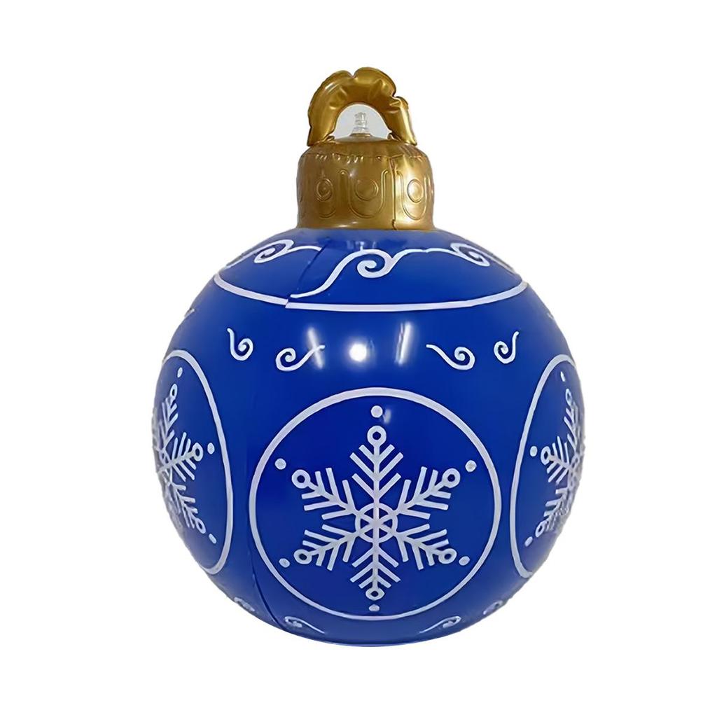 Eco-friendly PVC Inflatable Christmas Ball for Indoor & Outdoor Festive Decoration