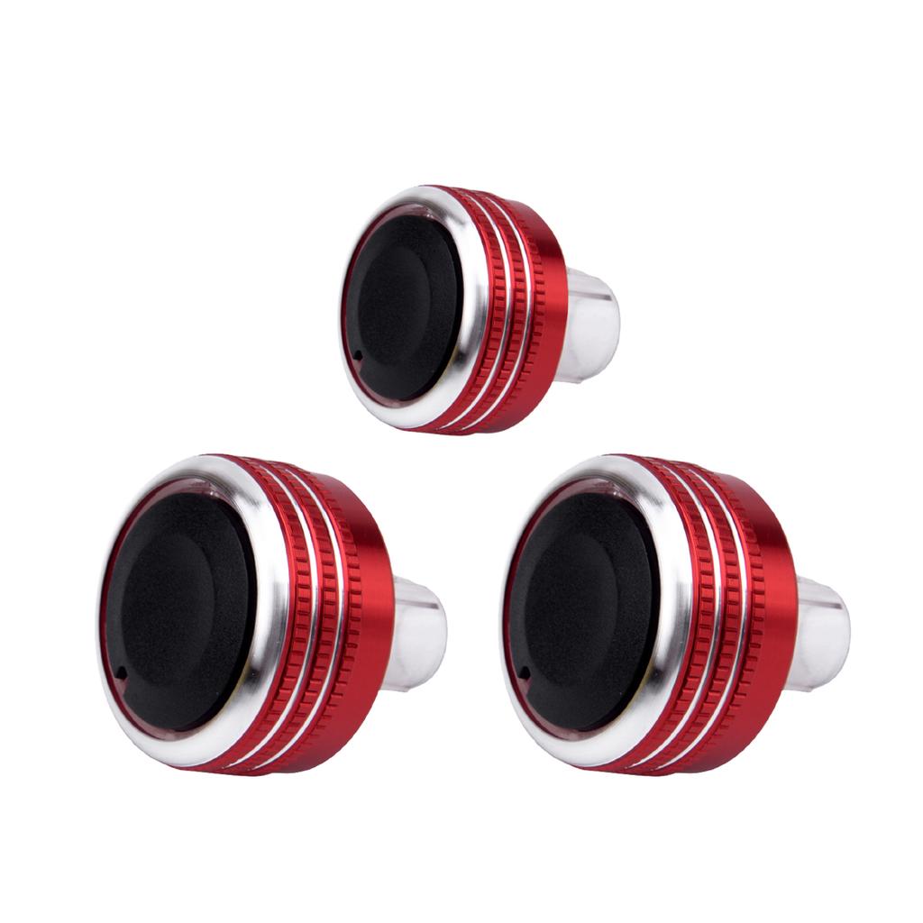 3Pcs Air Condition Heater Control Switch Button Knob Fit for VW Golf MK5 MK6 Sirocco MK3 Jetta Passat Caddy Typ 2K EOS Tiguan