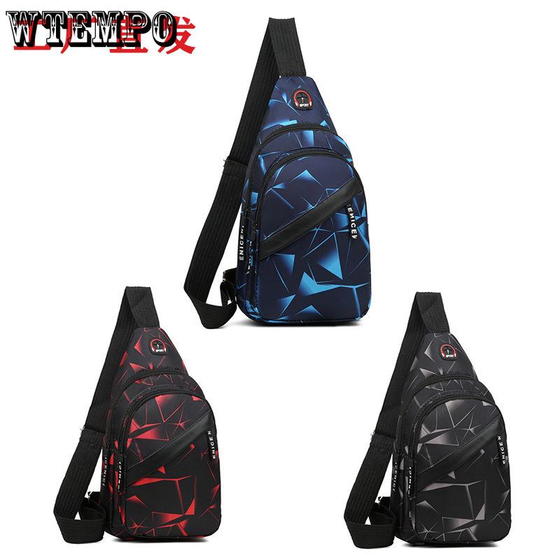 Chest Bag Men's Crossbody Bag Lightweight Outdoor Sports and Leisure Couple Backpack Shoulder Bag