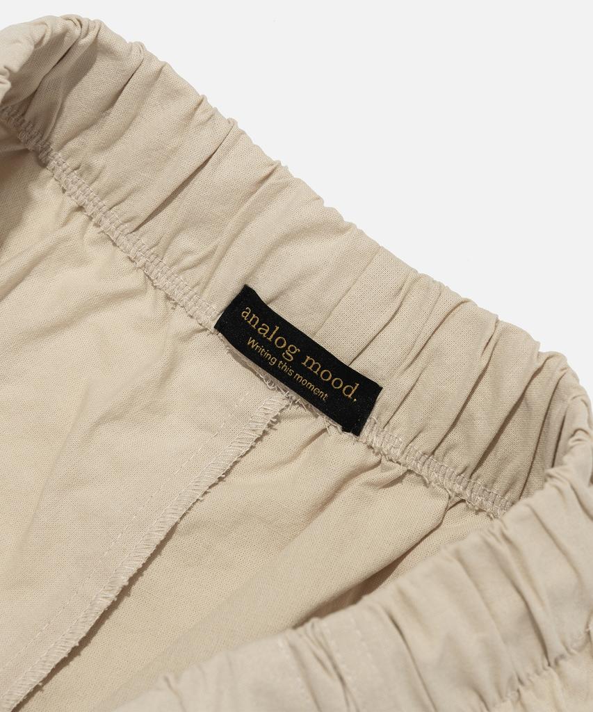 ANALOG MOOD Linen Shorts (Light Beige)