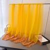 Chiffrement Ya Huayun Impression fil Yourou Écharpe en soie printemps-été grande longue écharpe châle de voyage protection solaire écharpe pour femme foulard