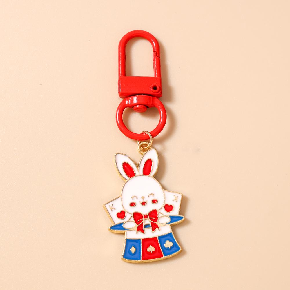 Lovely Puppy Dog Keychain Cartoon Animal Key Ring Pendant for Women Girls Handbag Decor DIY Key Chain Jewelry Gift