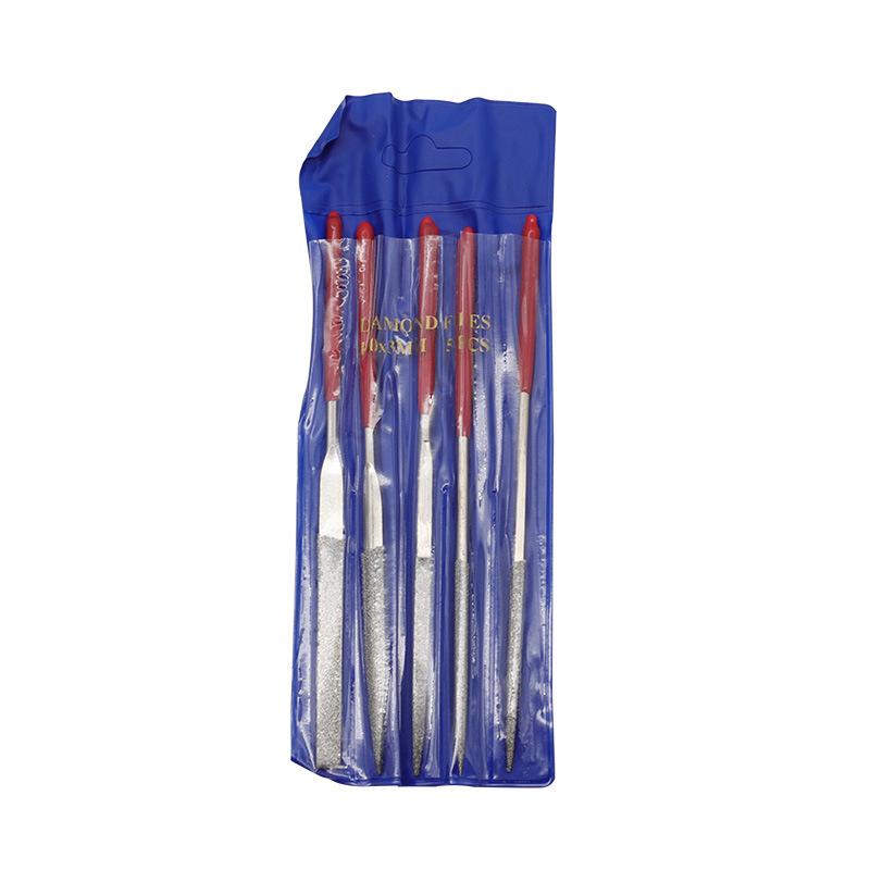 High Hardness Assorted Diamond File Set with Dense Grit for Sharp Grinding
