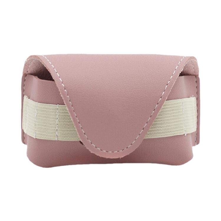 Golfs Balled Pouch Bag PU Leather Golfs Balled Storage Case Golfs Tees Holder Golf Balled Container Belt Waist Bag