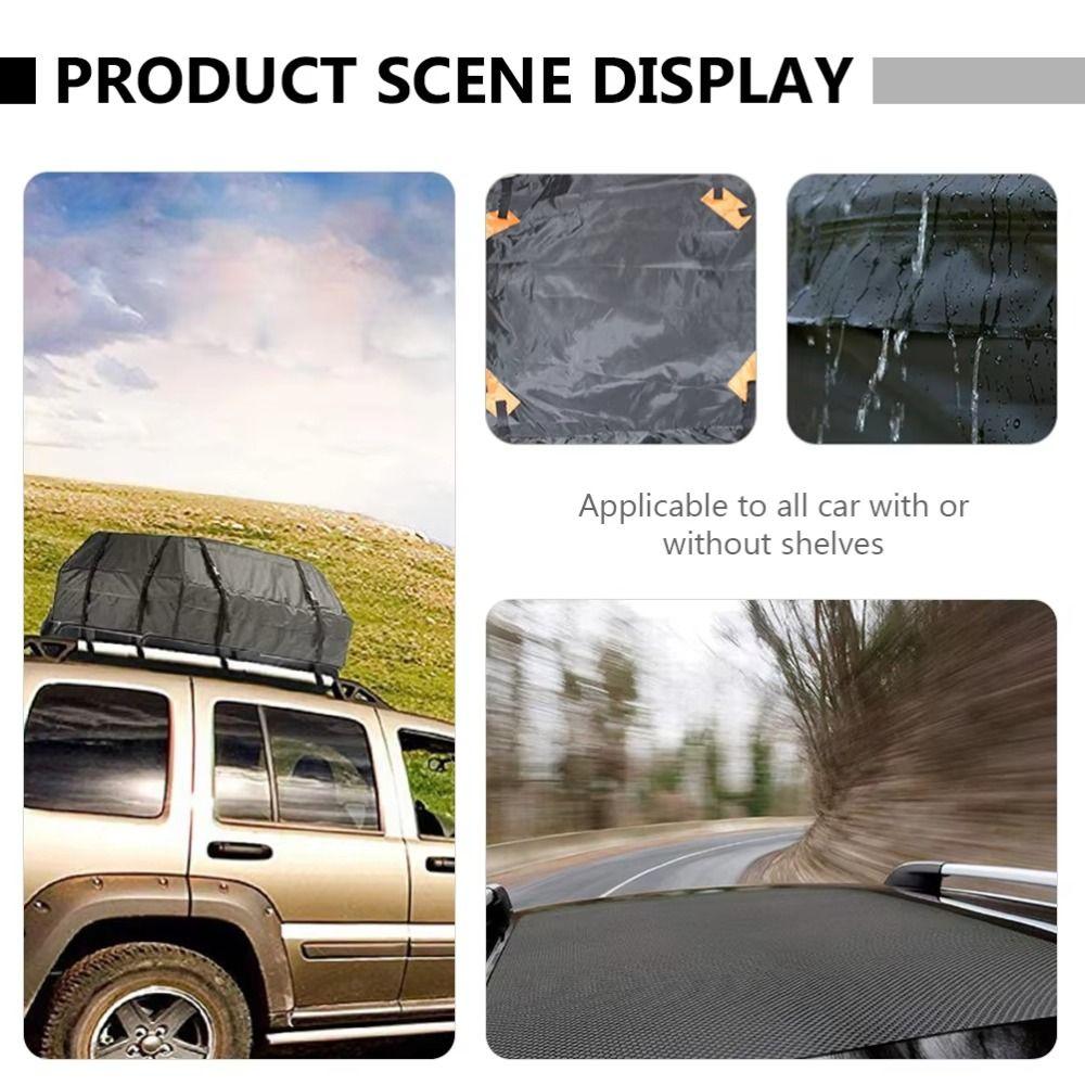 Durable Material Car Rooftop Bag Heavy Duty Luggage Storage Bag Luggage Holder