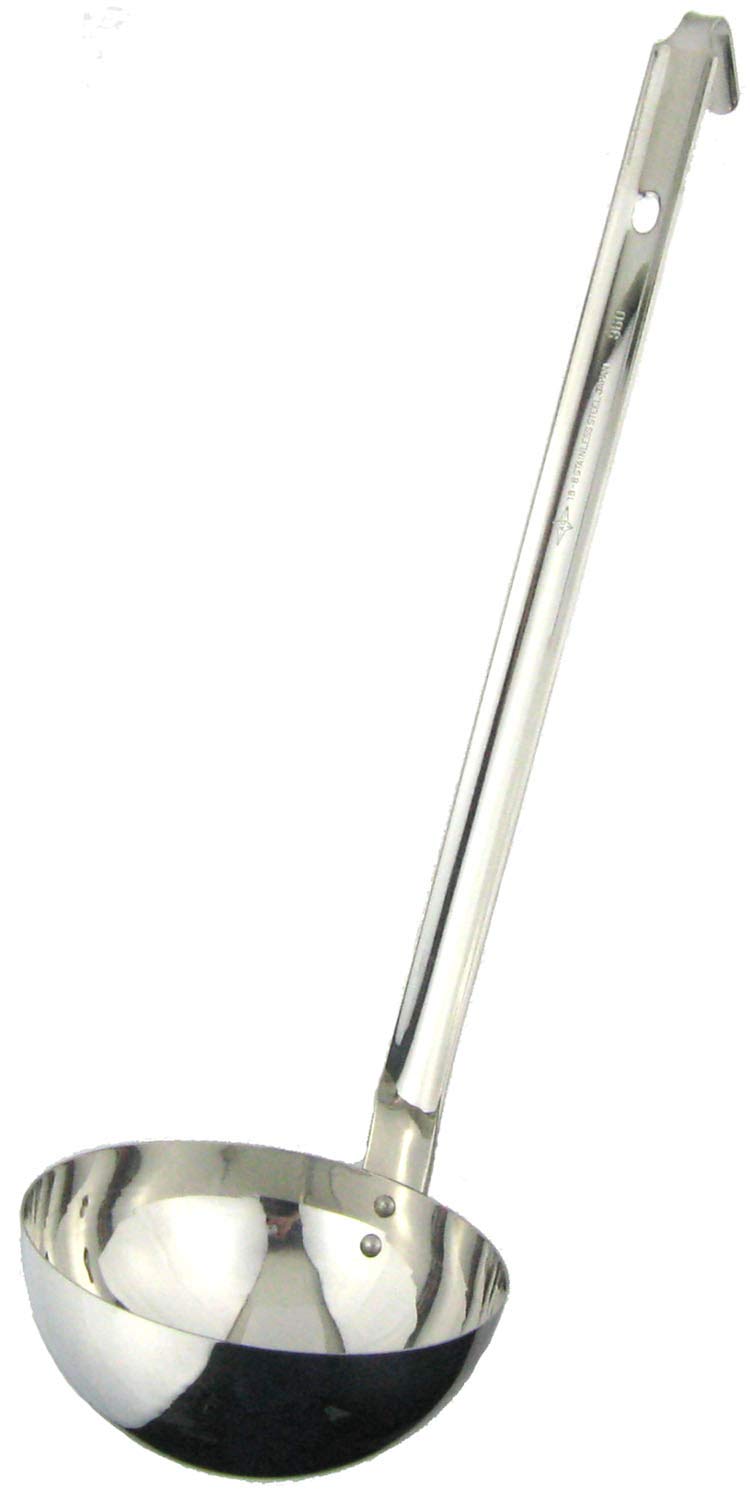 Nagao Soup SUS304 Stainless Commercial Made in 50360 Ladle, 360cc, Steel, Use, Japan,