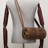 Retro Fashion Head Layer Cowhide Crossbody Crazy Horse Leather Shoulder Bag Men's Genuine Leather Bag