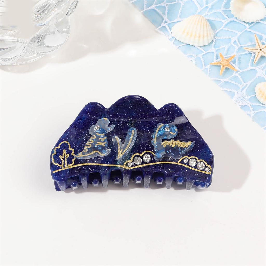 Practical Acrylic Hair Claw Clip With Unique Shark Design For Women Fashion Hair Accessory For Home Office Party