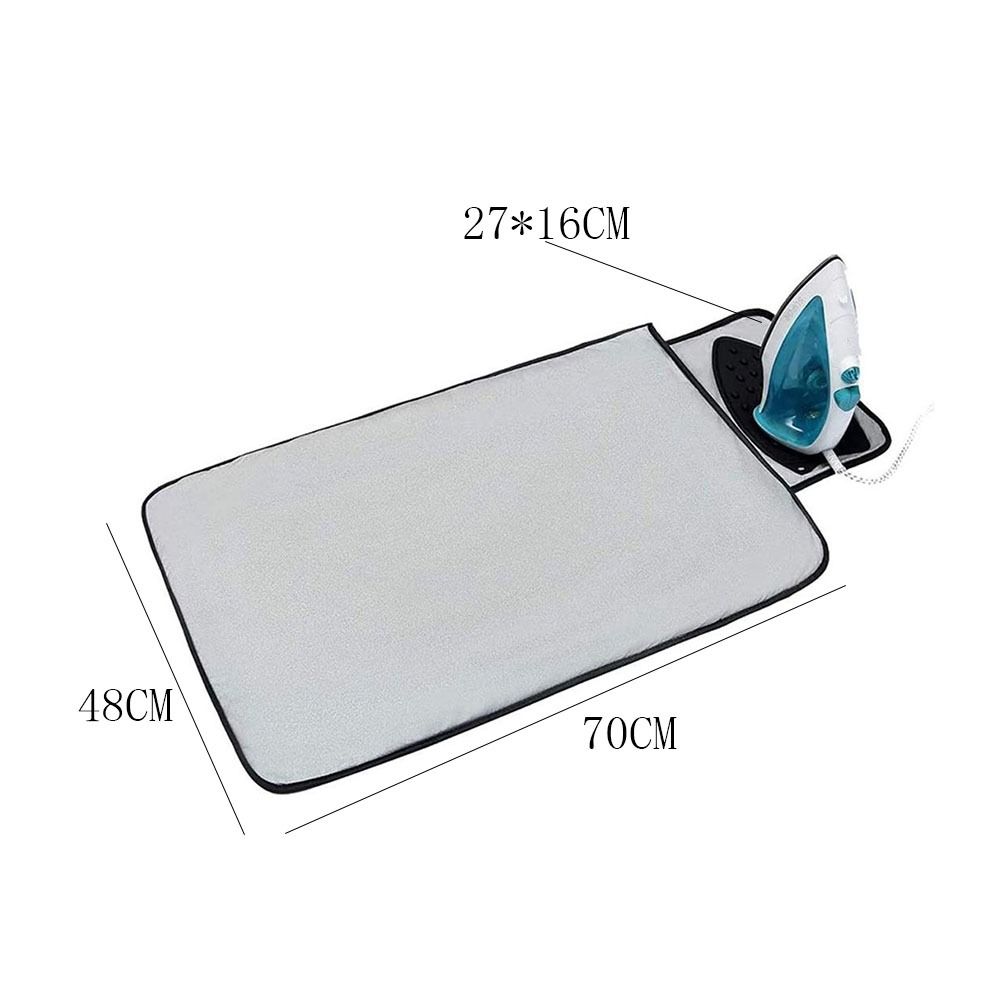 Protective Ironing Mat Heat Resistance Ironing Board Foldable Ironing Pad  Travel