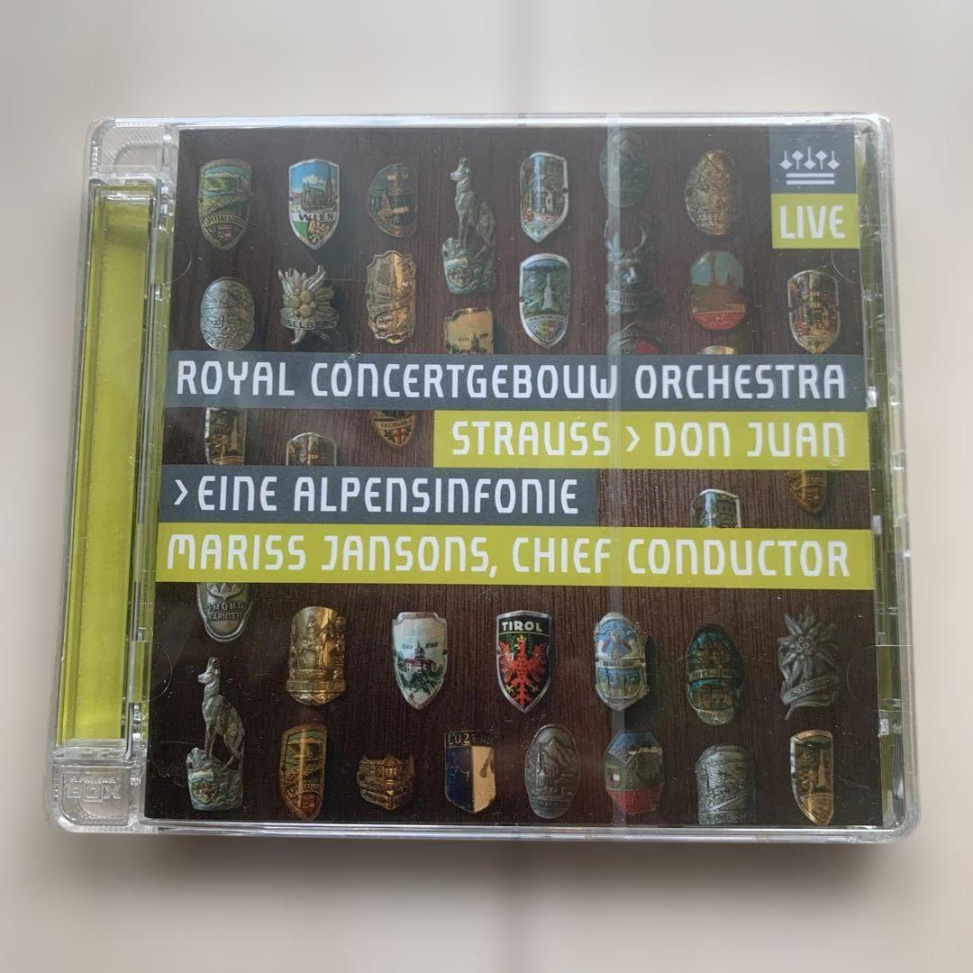 

[USED] Jansons Conductor/Concertgebouw Orchestra R. Strauss Works: Alpine Symphony etc.