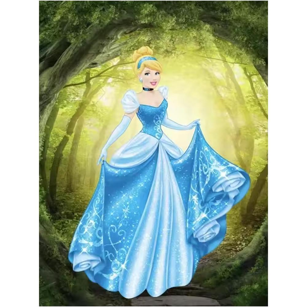5D Diamond Painting Disney Princesses Full Diamond Embroidery Cartoon DIY Rhinestone Pictures Cross Stitch Kits Crafts Home Decor