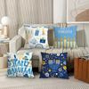 HOT Fashion Hanukkah Pillow Case Suitable For Bedrooms Living Rooms Cars Home Decoration