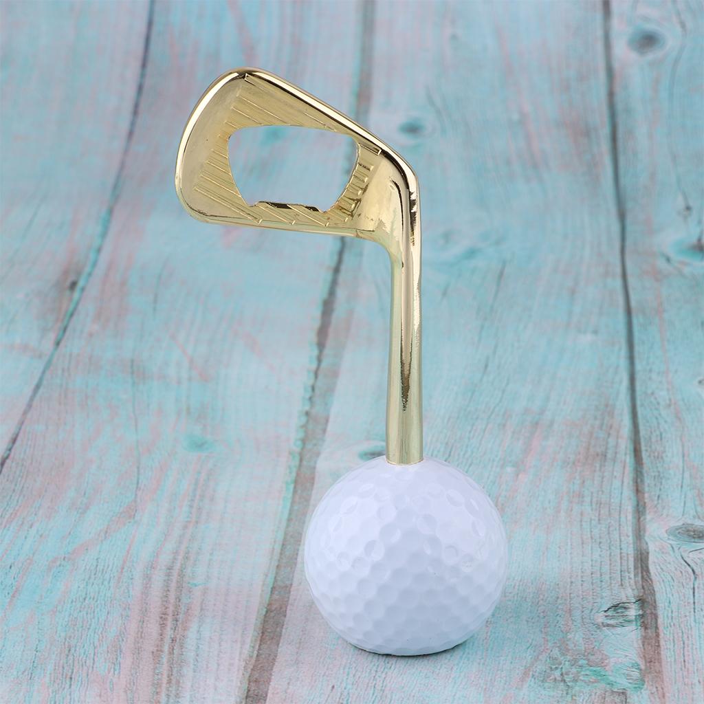 Novelty Golf Ball Bottle Opener Golfer Beer Breaker Gift Award for Bar Home